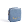 Trousse de toilette carré bleu
