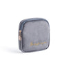 trousse de toilette carré gris