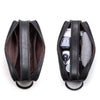 Trousse de toilette homme cuir vintage compartiments
