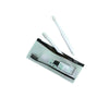 Trousse de toilette transparente brosse à dents