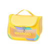 trousse de toilette grande taille jaune