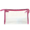 Trousse de toilette transparente petit format