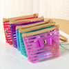 Trousse de toilette transparente noeud papillon