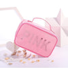 Trousse de toilette femme rose