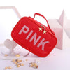 Trousse de toilette femme rose
