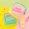 trousse de toilette transparente minimaliste