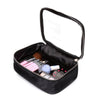 Trousse de toilette transparente mode