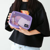 Trousse de toilette transparente pvc brillant