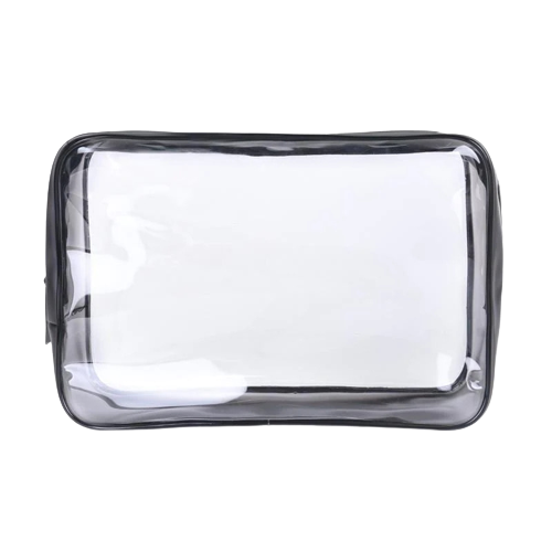 trousse de toilette transparente