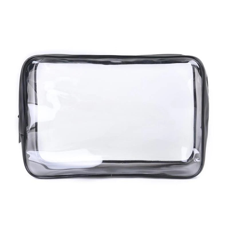 Trousses de toilette transparentes