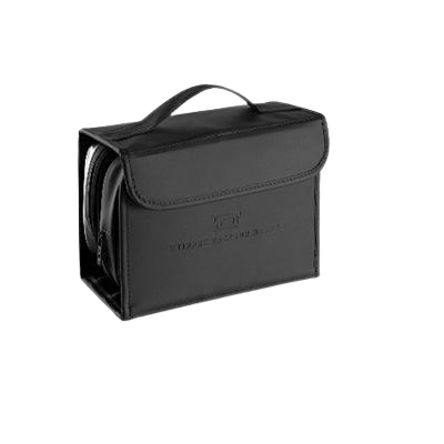 trousse de toilette camping noir