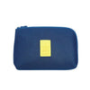 trousse de toilette plate bleu