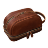 Trousse de toilette en cuir retro