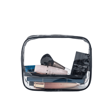 Trousse de toilette transparente classe