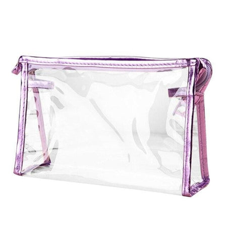 Trousse de toilette transparente petit format