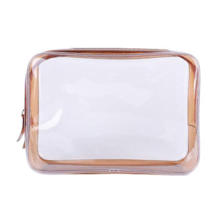 Kit 3 Poches Transparentes Voyage – Trousse De Toilette Avion TSA, Grande Capacité, Multifonction Pour Liquides, Maquillage, Papeterie (Grand/Moyen/Petit)