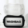 Trousse de toilette transparente washbag