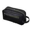 Trousse de toilette cuir noir foncé