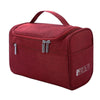 trousse de toilette femme rouge