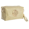 Trousse de toilette dorée
