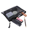 Trousse de toilette transparente noire