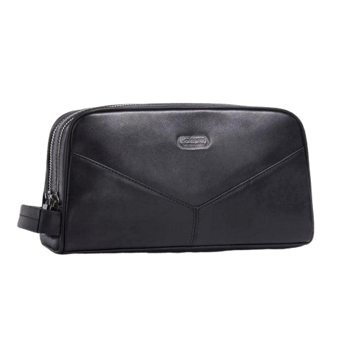 Trousse de Toilette Cuir Homme Luxe