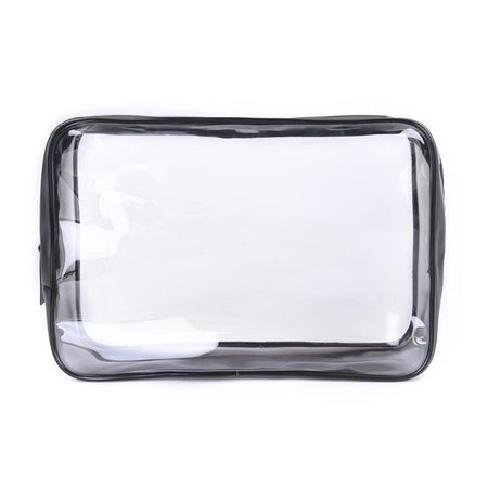 Grande trousse de toilette transparente