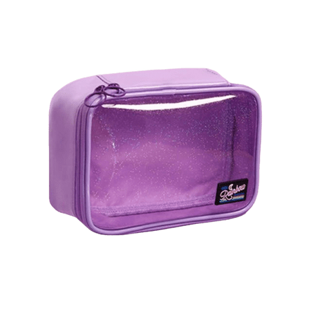 Trousse de toilette transparente pvc brillant